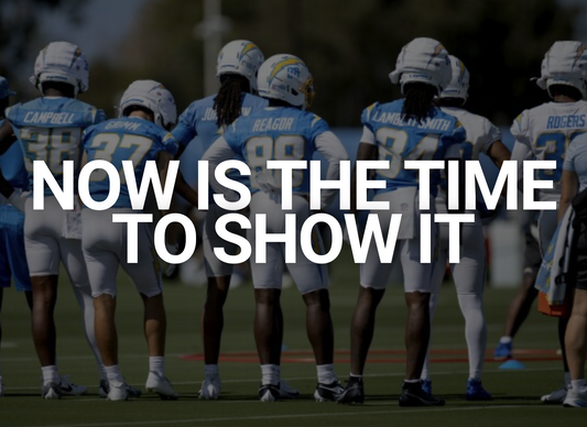 Now Is the Time to Show It