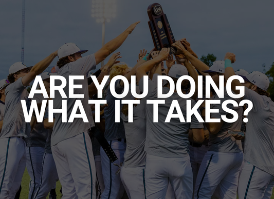 Are You Doing What It Takes?