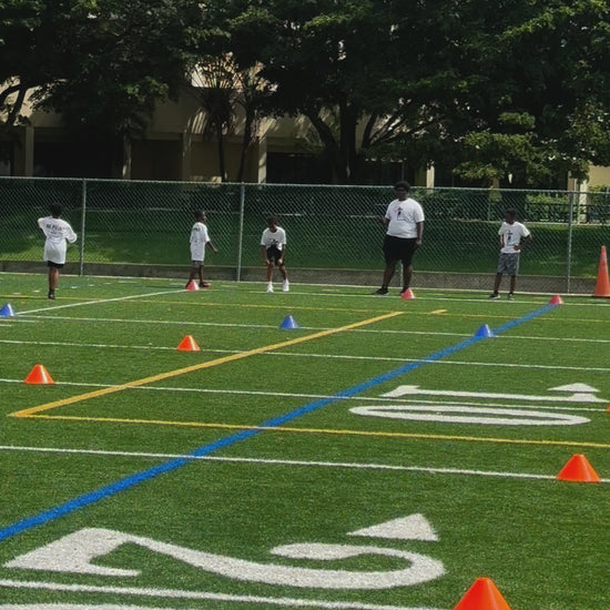 Speed Kills program sprint drill showing transition from acceleration to top-end speed phase